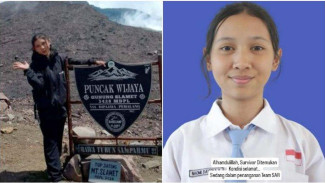 Kronologi Siswa SMK (Naomi Daviola) Hilang di Gunung Slamet, Ditemukan Selamat di Pos 7