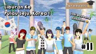 Liburan Seru ke Korea di Sakura School Simulator: Cara Menjelajah dengan Gaya