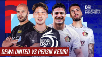 Nonton Live Streaming Dewa United vs Persik Kediri - BRI Liga 1, Kick-off 15.30 WIB