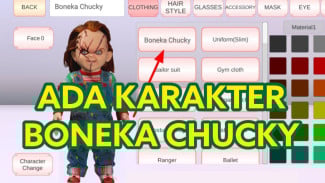 Cara Cepat Membuat Boneka Chucky Terkenal di Sakura School Simulator
