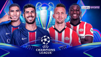 Nonton Live Streaming PSG vs PSV Eindhoven - Liga Champions
