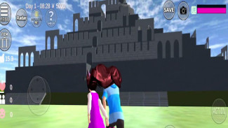 Cara Mudah Berkunjung ke Candi Borobudur di Sakura School Simulator