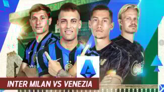 Saksikan Live Streaming Inter Milan vs Venezia, Serie A 4 November 2024