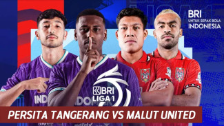 Nonton dari HP Live Streaming Persita Tangerang vs Malut United