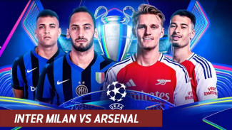 Nonton dari HP Live Streaming Inter Milan vs Arsenal: Pagi ini Pukul 03:00 WIB