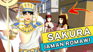 Cara Mengganti Karakter ke Jaman Romawi di Sakura School Simulator