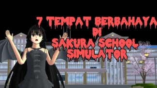 Daftar Lengkap Lokasi Angker di Sakura School Simulator yang Bikin Bulu Kuduk Merinding