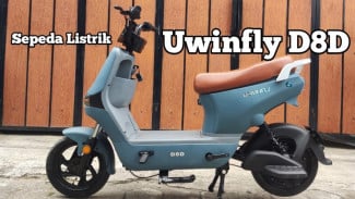 Mau Sepeda Listrik Keren dan Hemat? Cek Uwinfly D8D yang Punya Banyak Keunggulan! Harga Cuma 3,5 Juta!