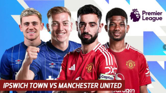 Link Live Streaming Tanpa VPN Liga Inggris: Ipswich Town vs Manchester United