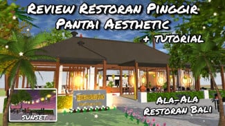 Panduan Cara Bermain ke Restoran Tepi Pantai Terbaru 2024 di Sakura School Simulator!