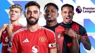 Live Streaming Official Manchester United vs Bournemouth, 22 Desember 2024