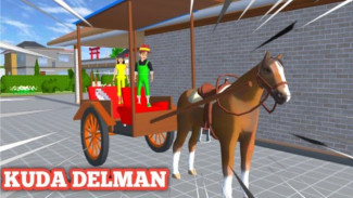 Panduan Lengkap Cara Mengendarai Delman di Sakura School Simulator
