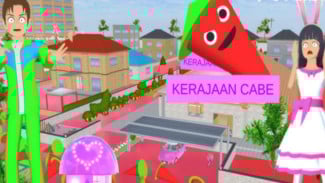 Panduan Masuk ke Istana Cabe di Sakura School Simulator