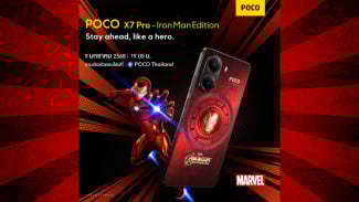Poco X7 Pro Iron Man Edition Diluncurkan, Harga Mulai dari Rp4,2 Jutaan!