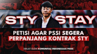 Isu Pemecatan Shin Tae-yong,  Dibanjiri Dukungan Netizen: #STYSTAY !