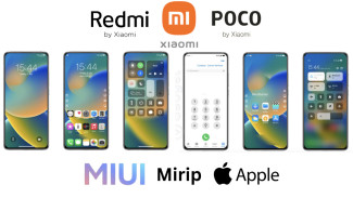 Link Download MIUI Tema Redmi iOS 16 mirip iPhone, Lengkap dengan Caranya