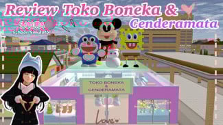 Panduan Lengkap Berkunjung ke Toko Boneka Cinderamata di Sakura School Simulator