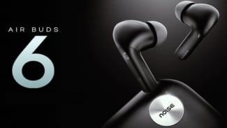 Noise Air Buds 6 Diluncurkan:ANC 32 dB,Tahan 50 Jam, Harga Terjangkau!