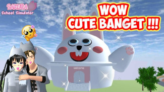 Panduan Lengkap Membangun Rumah Kelinci Lucu di Sakura School Simulator