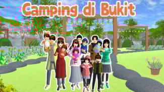 Panduan Lengkap Cara Camping di Bukit di Sakura School Simulator