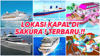 Panduan Membuat Kapal Laut Mewah di Sakura School Simulator