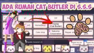Cara Membangun Rumah Cat Butler di Sakura School Simulator: Panduan Lengkap