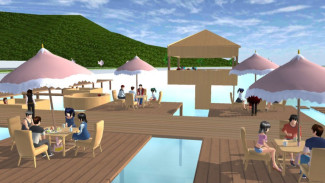 Seru Banget! Cobain ID Restoran Tepi Pantai di Sakura School Simulator Sekarang Juga!