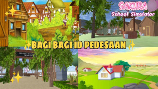 Nyaman Banget! ID Rumah Pedesaan Sakura School Simulator yang Bikin Betah di Game
