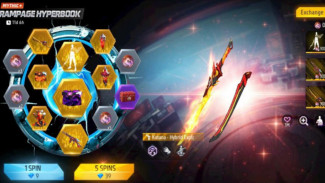 Cara Dapat Katana Rampage Free Fire! Senjata Api & Es yang Wajib Kamu Miliki!