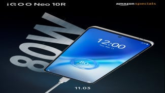 iQOO Neo 10R Siap Meluncur: Usung Snapdragon 8s Gen 3 dan Fast Charging 80W