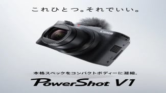 Canon PowerShot V1: Pesaing Baru Sony ZV-1 di Dunia Kamera Vlogging!