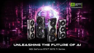 MSI Umumkan RTX 5070 Ti Series! Performa Brutal, AI Canggih, dan Desain Futuristik