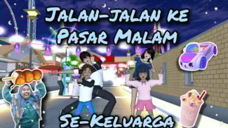 Jalan-Jalan ke Pasar Malam Sakura School Simulator: Nikmati Suasana Seru di Dunia Virtual