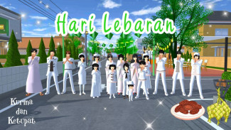 Panduan Merayakan Lebaran di Sakura School Simulator, Dijamin Makin Berkesan!