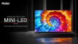 Haier M80F Resmi Meluncur: TV Mini LED 4K Canggih dengan Dolby Atmos & Refresh Rate 120Hz!