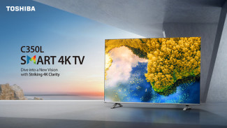 Toshiba C350L 4K UHD: Smart TV 43 inch dengan Kualitas Gambar Tajam dan Harga Terjangkau!