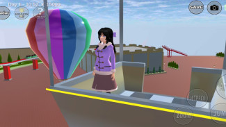 Cara Naik Balon Udara di Sakura School Simulator, Rasakan Sensasi Terbang di Langit Kota Sakura!