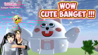 Cara Mudah Membangun Rumah Kelinci Lucu di Sakura School Simulator, Cocok untuk Pemula!