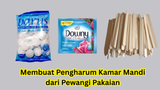 Tips Praktis Membuat Pengharum Kamar Mandi dari Pewangi Pakaian!
