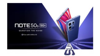 Infinix Note 50s 5G Resmi Meluncur: Ponsel 5G Tertipis di Kelasnya, Bawa Layar AMOLED 144Hz dan Kamera Sony 64MP