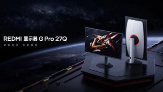 Xiaomi Siap Luncurkan Monitor Redmi G Pro 27Q: Layar Gaming & Kreatif Profesional dengan Panel QHD 180Hz