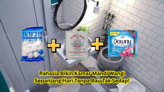 Rahasia Bikin Kamar Mandi Wangi Sepanjang Hari Tanpa Bau Tak Sedap!