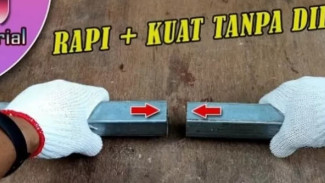 Kreatif: Cara Unik Menyatukan Besi tanpa Las atau Alat Khusus