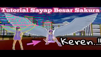 Cara Bikin Sayap Keren di Sakura School Simulator, Gampang Banget dan Anti Ribet!