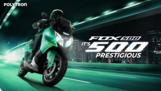 Polytron FOX 500: Motor Listrik Jarak Jauh Hingga 130KM dengan Performa Setara Moge!