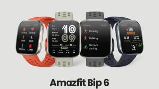 Amazfit BIP 6 Resmi di Indonesia: Smartwatch Premium dengan Baterai Tahan 14 Hari, Harga Terjangkau!