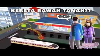 Cara Naik Kereta Bawah Tanah di Sakura School Simulator, Rasakan Sensasi Seperti di Dunia Nyata!