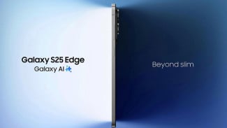 Galaxy S25 Edge Resmi Meluncur, Bawa AI Google Gemini Live dan Desain Paling Tipis