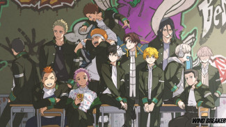 Wind Breaker S2 Eps 7: Sakura Beraksi di Tengah Perang Malam Roppo Ichiza vs Gravel