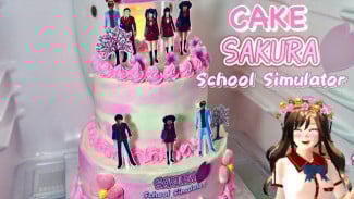 Cara Membuat Cake Ultah Meriah di Sakura School Simulator, Gampang Banget!